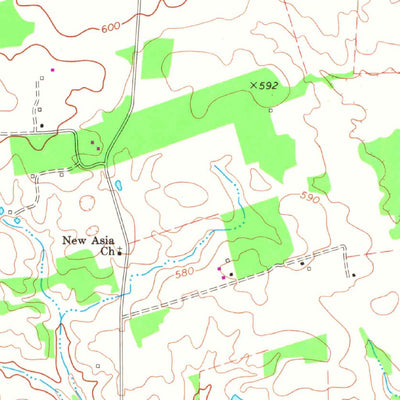 United States Geological Survey Herndon, KY-TN (1978, 24000-Scale) digital map