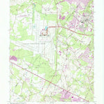United States Geological Survey Herndon, VA (1966, 24000-Scale) digital map
