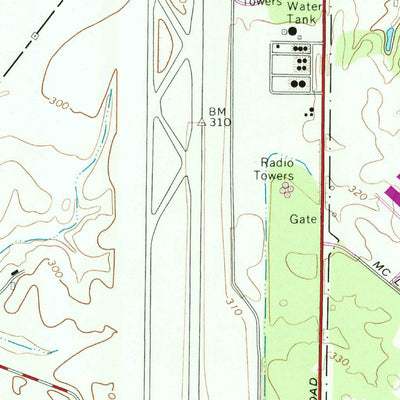 United States Geological Survey Herndon, VA (1966, 24000-Scale) digital map