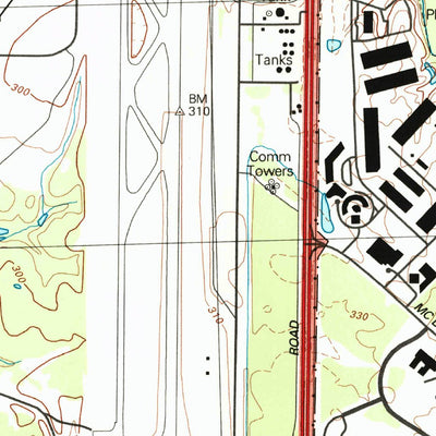 United States Geological Survey Herndon, VA (1994, 24000-Scale) digital map