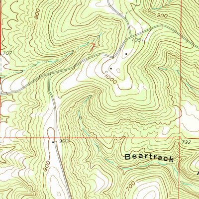 United States Geological Survey Herod, IL (1959, 24000-Scale) digital map