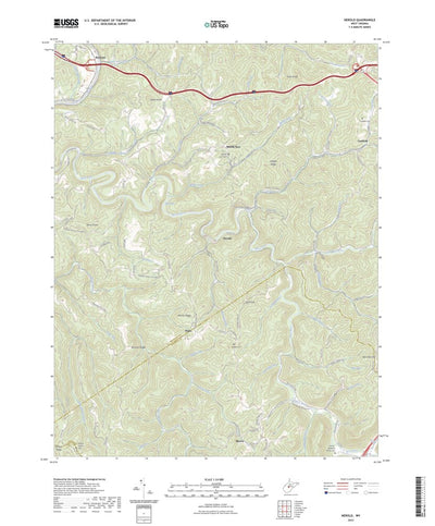 United States Geological Survey Herold, WV (2023, 24000-Scale) digital map