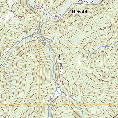 United States Geological Survey Herold, WV (2023, 24000-Scale) digital map