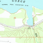 United States Geological Survey Heron, MT (1966, 24000-Scale) digital map