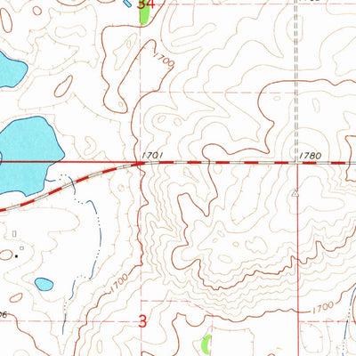 United States Geological Survey Herreid, SD (1965, 24000-Scale) digital map