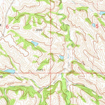 United States Geological Survey Herrick NW, SD (1964, 24000-Scale) digital map