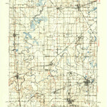 United States Geological Survey Herrin, IL (1936, 62500-Scale) digital map