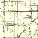 United States Geological Survey Herrin, IL (1936, 62500-Scale) digital map