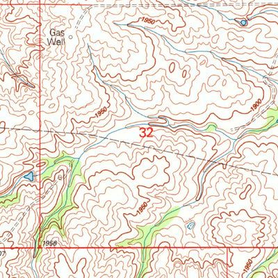 United States Geological Survey Herring, OK (1998, 24000-Scale) digital map