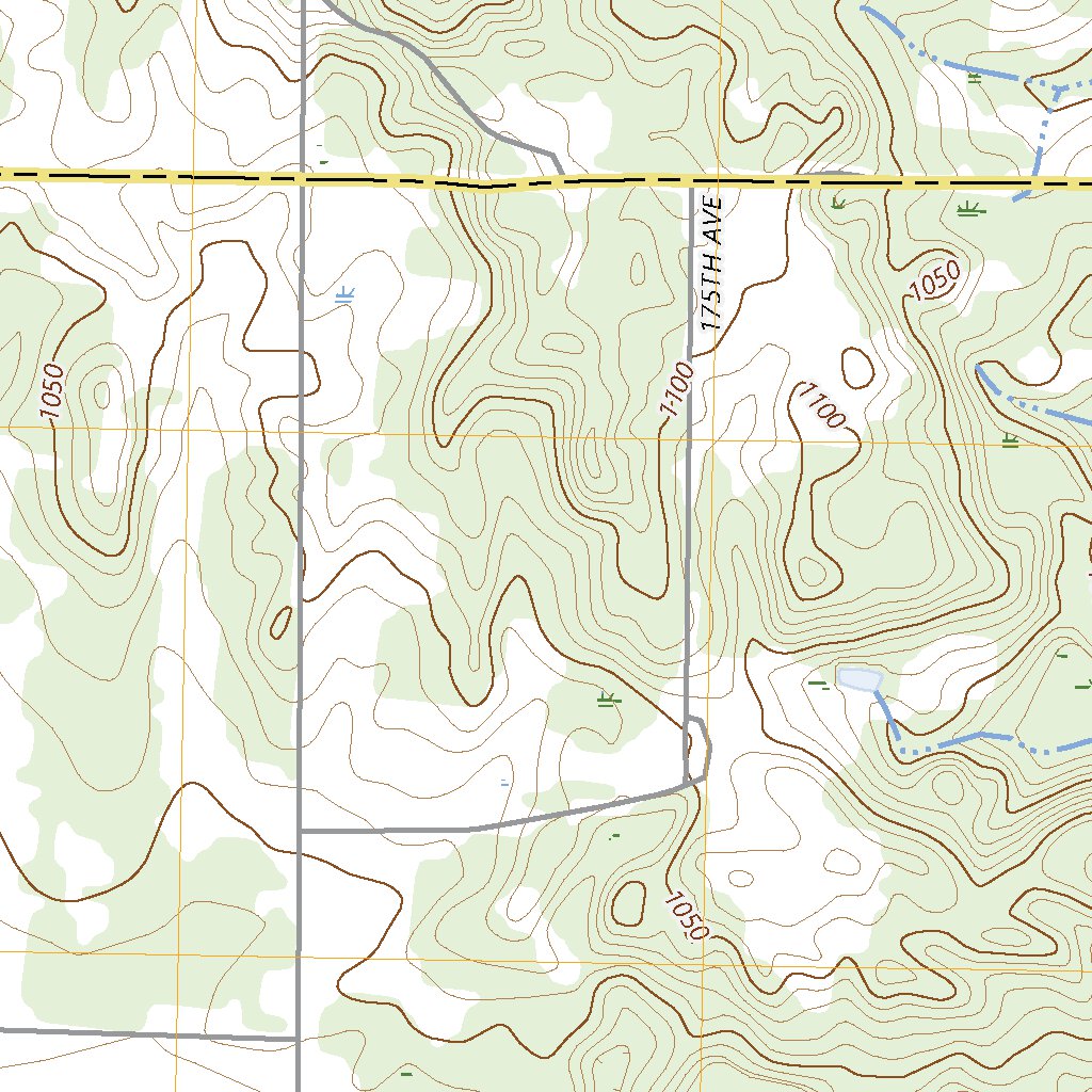 Hersey, MI (2023, 24000-Scale) Map by United States Geological Survey ...