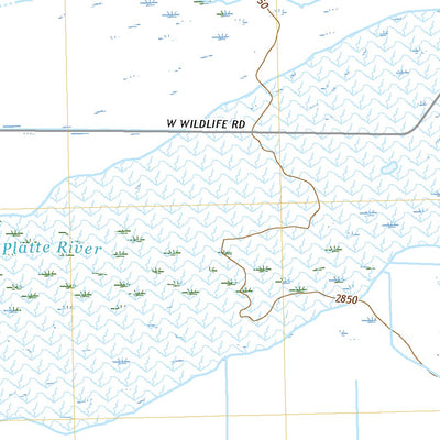 United States Geological Survey Hershey East, NE (2021, 24000-Scale) digital map