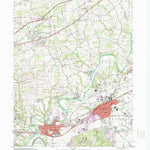 United States Geological Survey Hershey, PA (1995, 24000-Scale) digital map