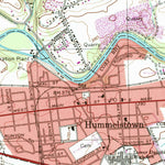 United States Geological Survey Hershey, PA (1995, 24000-Scale) digital map