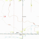 United States Geological Survey Hershey West, NE (1971, 24000-Scale) digital map