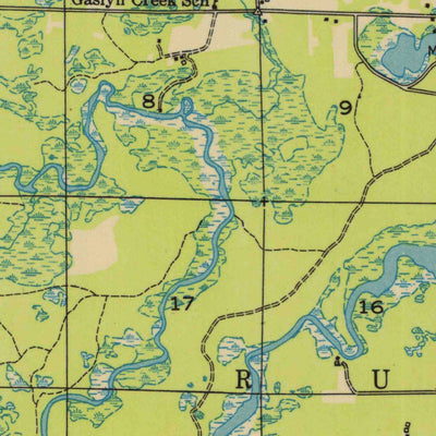 United States Geological Survey Hertel, WI (1949, 48000-Scale) digital map