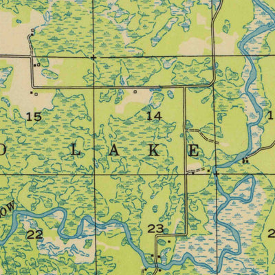 United States Geological Survey Hertel, WI (1949, 48000-Scale) digital map