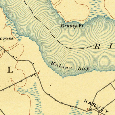 United States Geological Survey Hertford, NC (1906, 62500-Scale) digital map