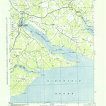 United States Geological Survey Hertford, NC (1940, 62500-Scale) digital map