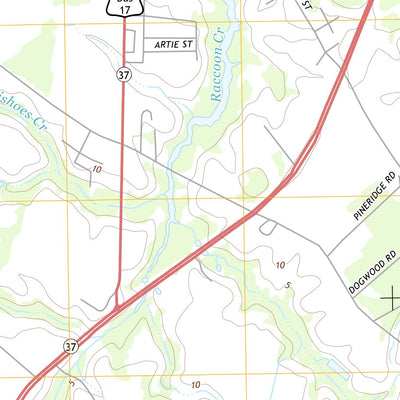 United States Geological Survey Hertford, NC (2013, 24000-Scale) digital map