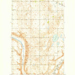 United States Geological Survey Hesper, ND (1951, 24000-Scale) digital map