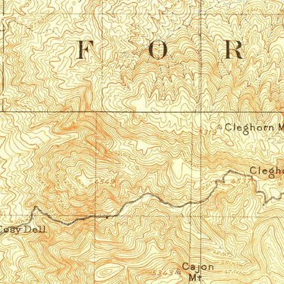 United States Geological Survey Hesperia, CA (1902, 62500-Scale) digital map