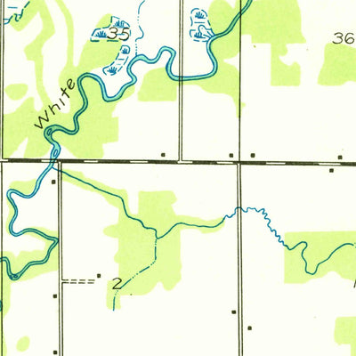 United States Geological Survey Hesperia, MI (1931, 31680-Scale) digital map