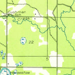 United States Geological Survey Hesperia, MI (1931, 31680-Scale) digital map