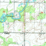 United States Geological Survey Hesperia, MI (1985, 24000-Scale) digital map