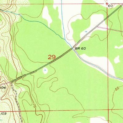 United States Geological Survey Hesperides, FL (1952, 24000-Scale) digital map