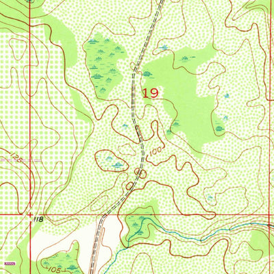 United States Geological Survey Hesperides, FL (1952, 24000-Scale) digital map