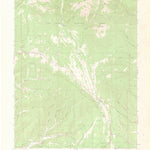 United States Geological Survey Hesperus, CO (1963, 24000-Scale) digital map