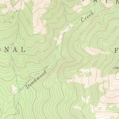 United States Geological Survey Hesperus, CO (1963, 24000-Scale) digital map