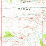 United States Geological Survey Hessler Ridge, MT (1954, 24000-Scale) digital map