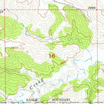 United States Geological Survey Hessler Ridge, MT (1954, 24000-Scale) digital map