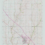 United States Geological Survey Hesston, KS (1965, 24000-Scale) digital map