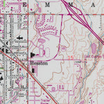 United States Geological Survey Hesston, KS (1965, 24000-Scale) digital map