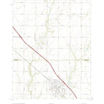 United States Geological Survey Hesston, KS (2018, 24000-Scale) digital map