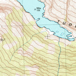 United States Geological Survey Hetch Hetchy Reservoir, CA (1990, 24000-Scale) digital map