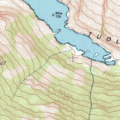 United States Geological Survey Hetch Hetchy Reservoir, CA (1992, 24000-Scale) digital map