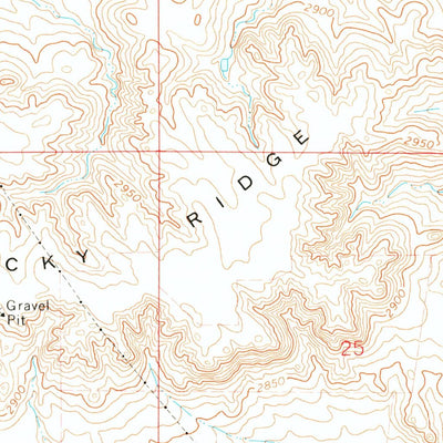 United States Geological Survey Hettinger North, ND (1974, 24000-Scale) digital map