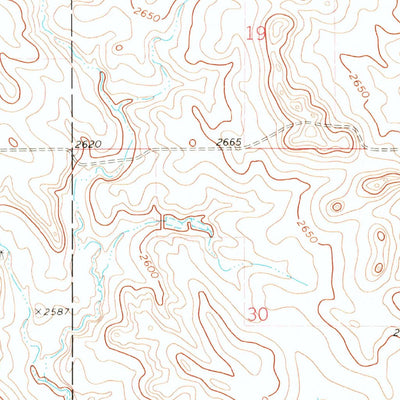 United States Geological Survey Hettinger South, ND-SD (1974, 24000-Scale) digital map