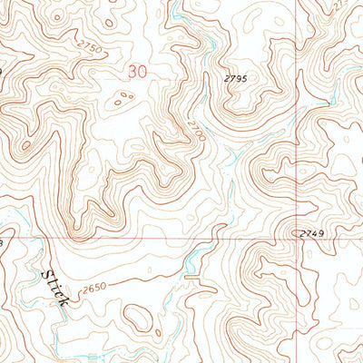 United States Geological Survey Hettinger South, ND-SD (1974, 24000-Scale) digital map