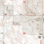 United States Geological Survey Hettinger South, ND-SD (1998, 24000-Scale) digital map
