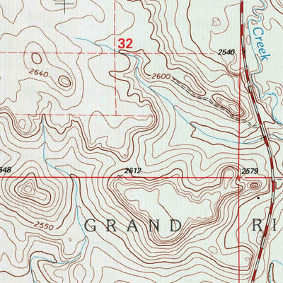 United States Geological Survey Hettinger South, ND-SD (1998, 24000-Scale) digital map