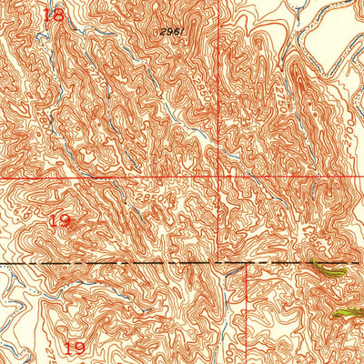 United States Geological Survey Heutmacher Table, SD (1951, 24000-Scale) digital map