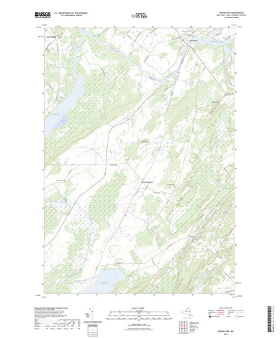 United States Geological Survey Heuvelton, NY (2023, 24000-Scale) digital map