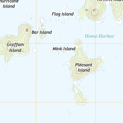United States Geological Survey Hewett Island, ME (2021, 24000-Scale) digital map