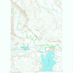 United States Geological Survey Hewitt Lake, MT (1968, 24000-Scale) digital map