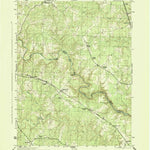 United States Geological Survey Hewlett, VA (1943, 31680-Scale) digital map