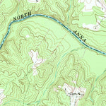 United States Geological Survey Hewlett, VA (1969, 24000-Scale) digital map